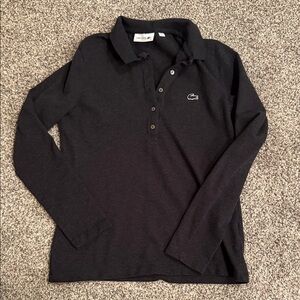 Lacoste Dark Polo with Crocodile Logo